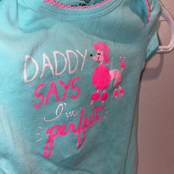 5/$15 George Aqua Baby Onesie - Picture 4 of 5